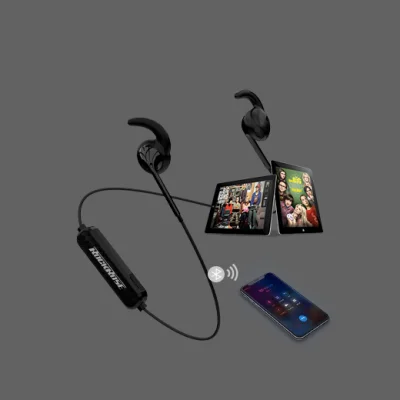 Rockrose Parkour EE Bluetooth Sports Earphones &ndash; Black